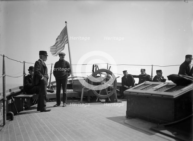 Pilots awaiting their turn, c1903. Creator: Unknown.