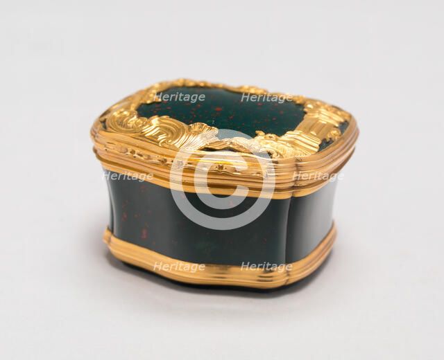 Pill Box, England, c. 1750/60. Creator: Unknown.