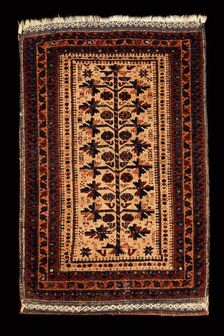 Pillow (Balisht), 1850's. Creator: Unknown