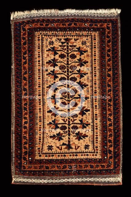 Pillow (Balisht), 1850's. Creator: Unknown.