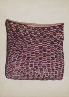 Pillow, c. 1936. Creator: Natalie Simon