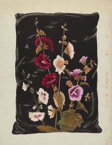 Pillow, c. 1937. Creator: Florence Huston