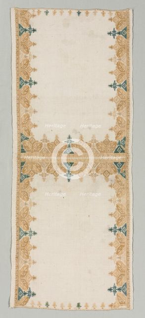 Pillow Cover, 1700s. Creator: Unknown.