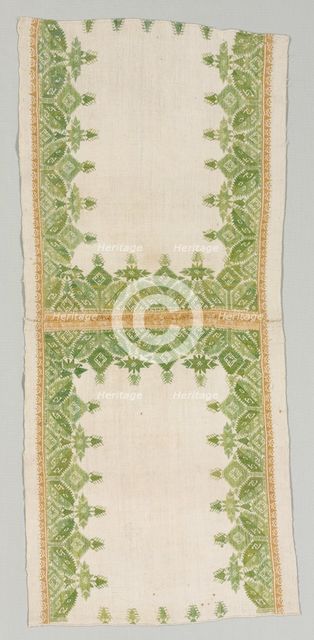 Pillow Cover, 1700s. Creator: Unknown.