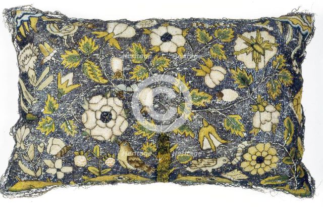 Pillow cover, England, c. 1620. Creator: Unknown.