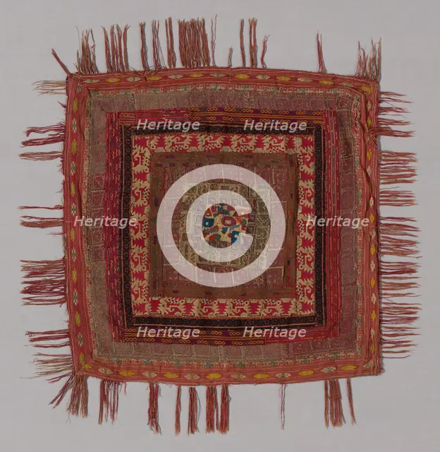 Pillow Cover, Greece, 1850/99. Creator: Unknown.