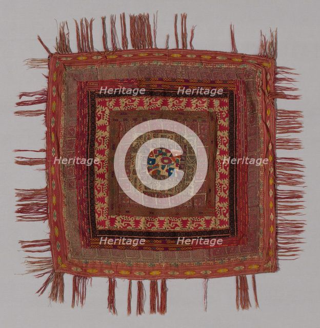 Pillow Cover, Greece, 1850/99. Creator: Unknown.