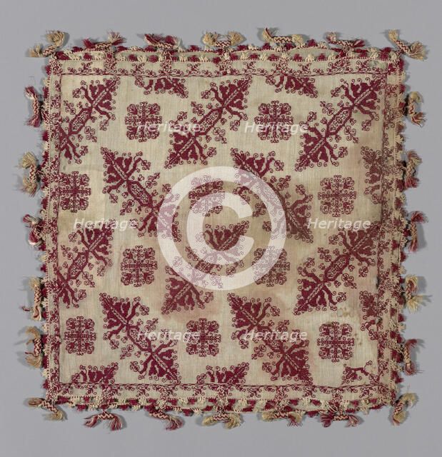 Pillow Cover, Italy, 17th century. Creator: Unknown.