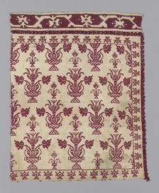 Pillow Cover (Incomplete), Italy, 1601/50. Creator: Unknown