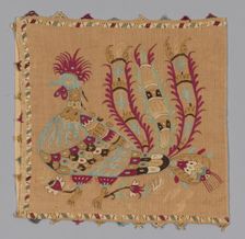Pillow Cover, Skíros, 17th century. Creator: Unknown