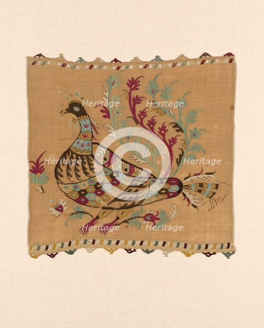 Pillow Cover, Sporades, 17th century. Creator: Unknown.