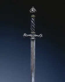 Pillow Sword, c. 1650. Creator: Unknown