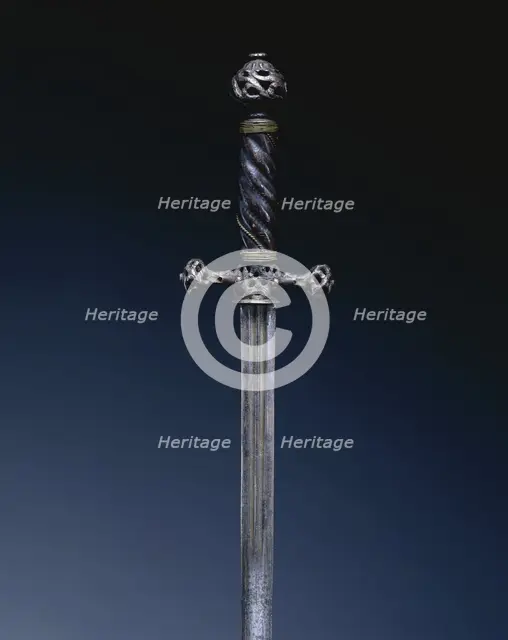 Pillow Sword, c. 1650. Creator: Unknown.