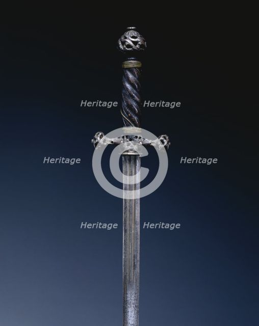 Pillow Sword, c. 1650. Creator: Unknown.