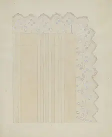 Pillow Sham, c. 1936. Creator: Edna C. Rex