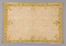 Pillow Sham, England, c.1720. Creator: Unknown