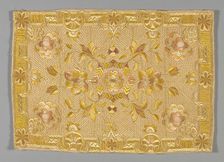 Pillow Sham, England, c.1720. Creator: Unknown