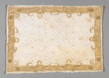Pillow Sham, England, c.1720. Creator: Unknown