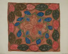 Pillow Top, 1935/1942. Creator: Frank Maurer