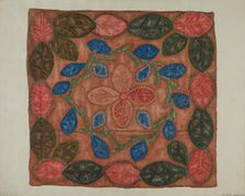 Pillow Top, 1935/1942. Creator: Frank Maurer