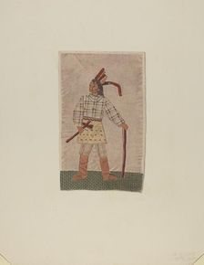 Pillow Top Insert, 1940. Creator: Albert Ryder