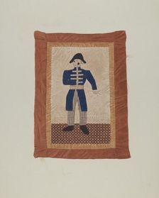 Pillow top Insert, c. 1940. Creator: Albert Ryder