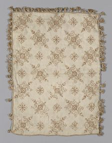 Pillowcase, Italy, 17th century. Creator: Unknown