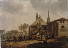 Pillage d'une église pendant la Révolution, c1793. Creator: Jacques François Joseph Swebach-Desfontaines