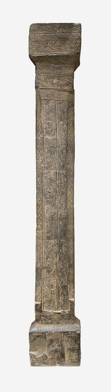 Pillar from Tomb Chamber, Western Han dynasty (206 B.C.-A.D. 9), 1st century B.C. Creator: Unknown