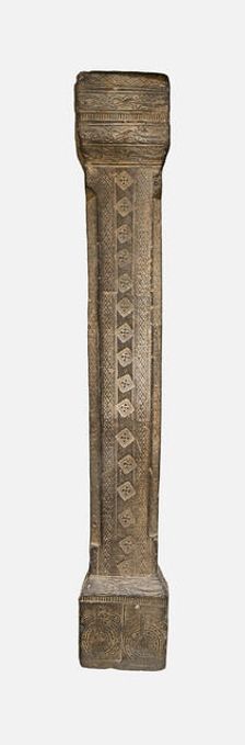 Pillar from Tomb Chamber, Western Han dynasty (206 B.C.-A.D. 9); 1st century B.C. Creator: Unknown