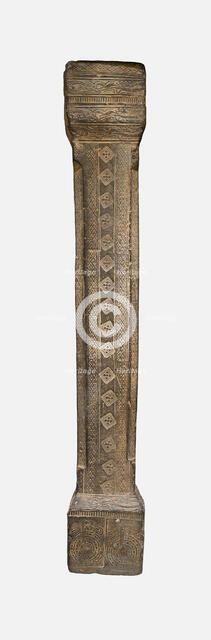 Pillar from Tomb Chamber, Western Han dynasty (206 B.C.-A.D. 9); 1st century B.C. Creator: Unknown.
