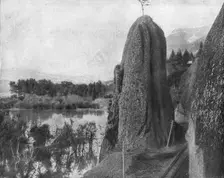 Pillars of Hercules, Columbia River, USA, c1900. Creator: Unknown