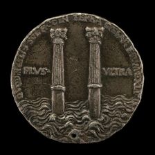 Pillars of Hercules [reverse], 16th century. Creators: Unknown, Georg Fugger Group