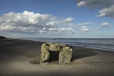 Pillbox, Withow Gap, off Hornsea Road, Skipsea, East Riding of Yorkshire, c2016. Artist: Anna Bridson