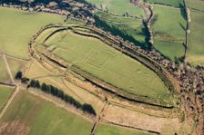 Pilsdon Pen hillfort, Dorset, 2019. Creator: Damian Grady