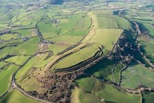 Pilsdon Pen hillfort, Dorset, 2019. Creator: Damian Grady