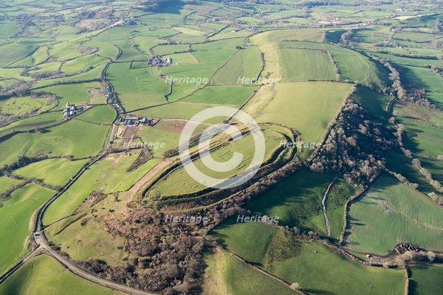 Pilsdon Pen hillfort, Dorset, 2019. Creator: Damian Grady.