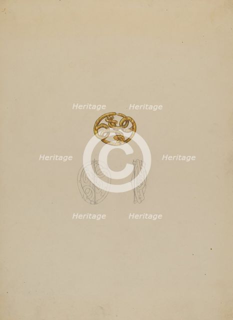 Pin, 1935/1942. Creator: Vincent Burzy.