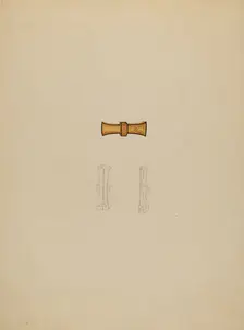 Pin, 1935/1942. Creator: Vincent Burzy