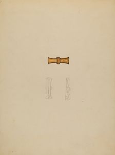 Pin, 1935/1942. Creator: Vincent Burzy