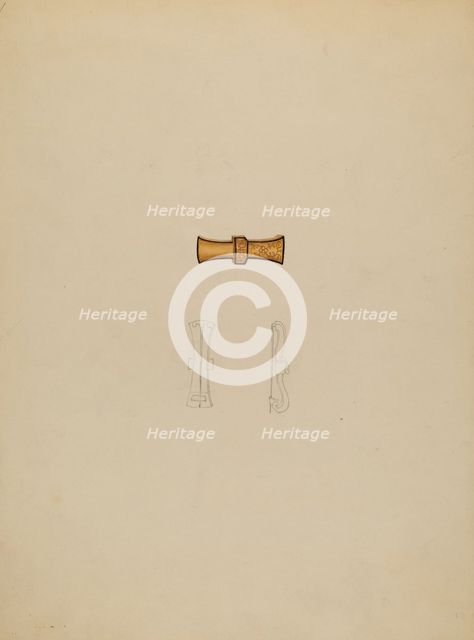 Pin, 1935/1942. Creator: Vincent Burzy.