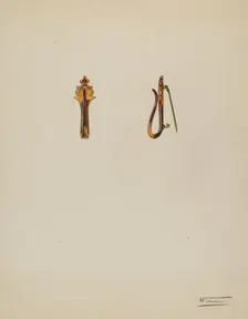Pin, c. 1939. Creator: Frank Fumagalli