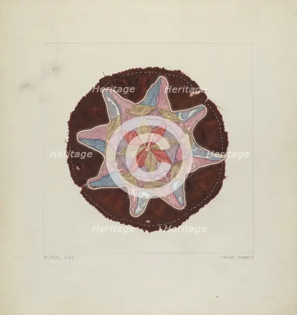 Pin Cushion, 1935/1942. Creator: Frank Maurer.