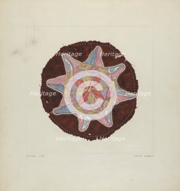 Pin Cushion, 1935/1942. Creator: Frank Maurer.
