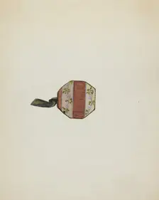 Pin Cushion, c. 1936. Creator: Edna C. Rex