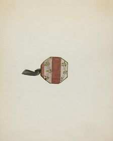 Pin Cushion, c. 1936. Creator: Edna C. Rex