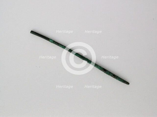 Pin Shank, Geometric Period (800-600 BCE). Creator: Unknown.