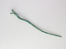 Pin Shank, Geometric Period (800-600 BCE). Creator: Unknown