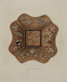 Pin Tray, 1938. Creator: John Cooke