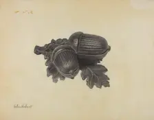 Pin Tray, c. 1939. Creator: Helen Hobart